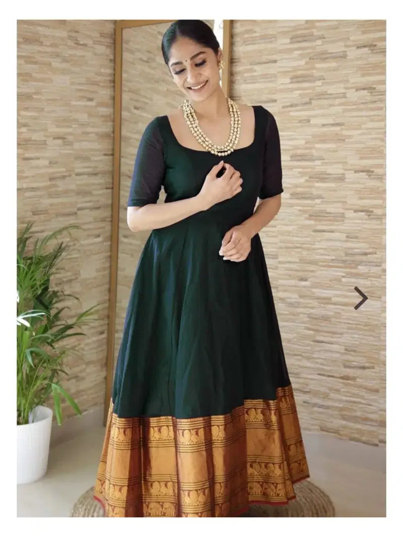 lazza Pure Silk Zari Weaving Gown Catalog